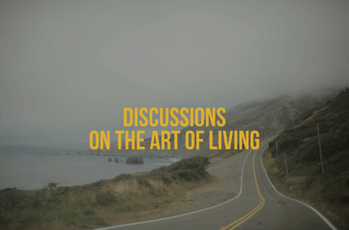Discussion on the art of living Elizabeth & Jo