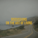 Discussion on the art of living Elizabeth & Jo