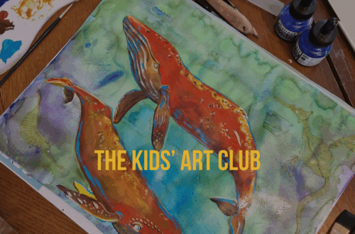 Kids art club at Elizabeth & Jo